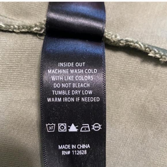 Max Jeans Utility Vest Army Green Size S - Picture 5 of 12